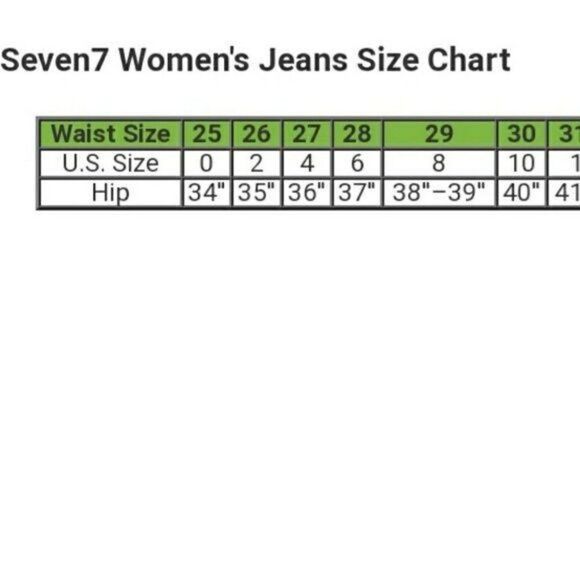 Seven7 Jeans Straight Leg Low Rise Embroidered Pockets Size 28 - Picture 9 of 9